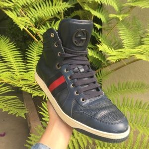 GUCCI Navy blue Men’s Sneakers